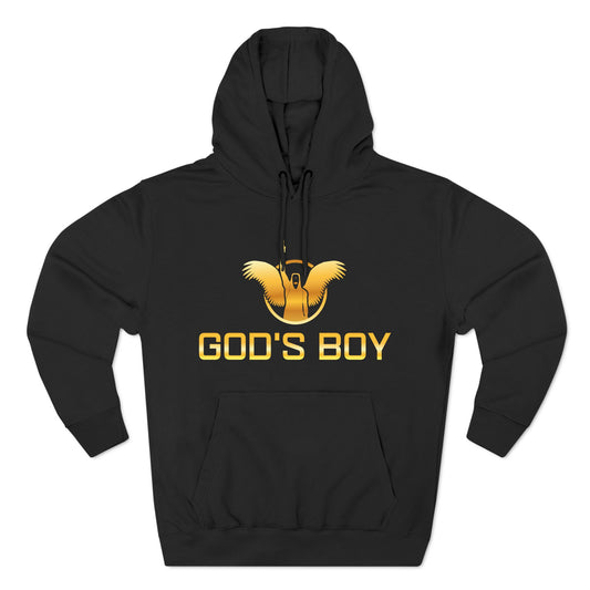 God's Boy Fleece Hoodie- Vibrate With Love